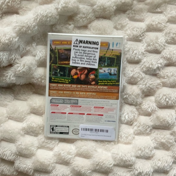 Nintendo Wii Donkey Kong Country Returns Game White - Picture 5 of 5